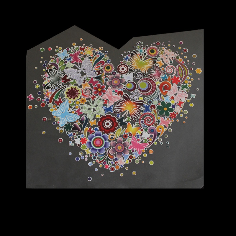 Miếng Dán Ủi Quần Áo Hình Trái Tim