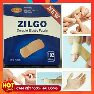 Băng cá nhân Zilgo 102 miếng