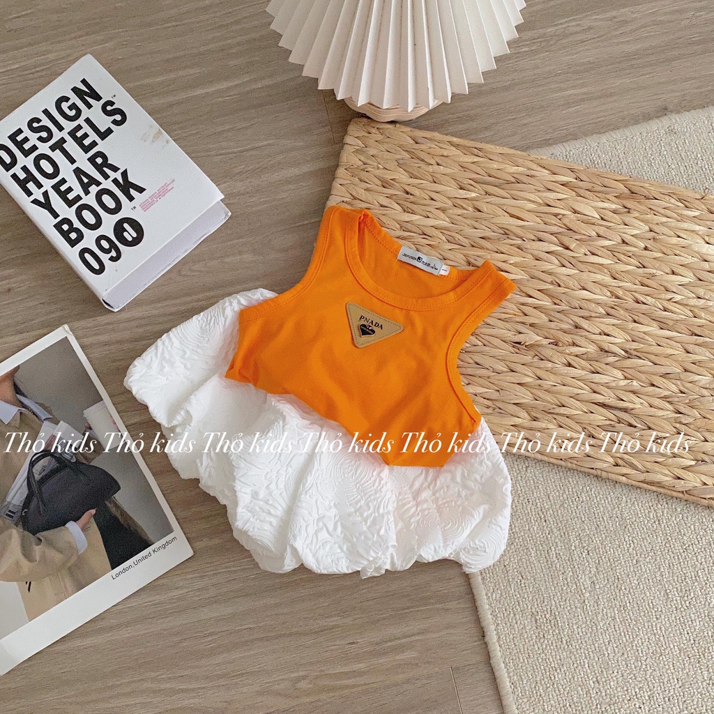 Bộ Balo quần phồng hot hit cho bé gái