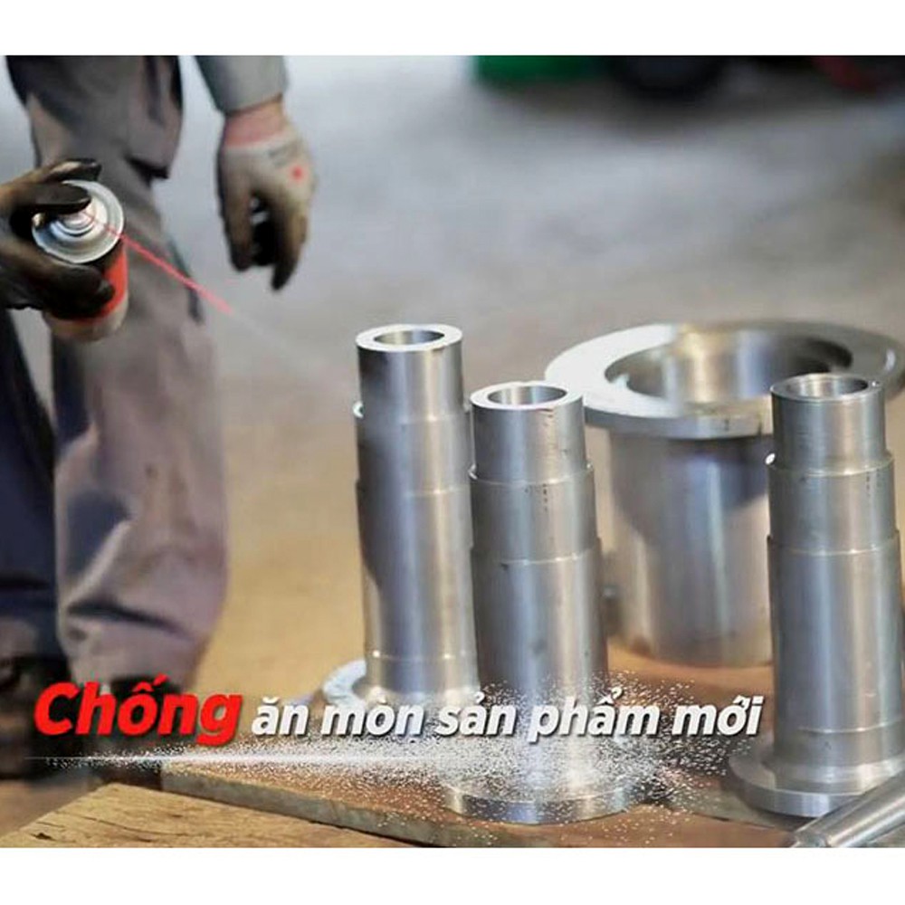 Chai Xịt Chống Rỉ Sét Bôi Trơn Bao Dưỡng Đa Năng 5W 3M 170g - Bình Xịt Chống Rỉ Sét, Sên Xe