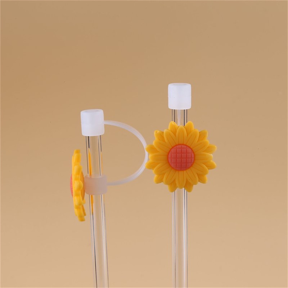 1 Máy Tính Sáng Tạo Silicone Rơm Cắm Có Thể Tái Sử Dụng Chống Bụi Bắn Chống Uống Chống Bụi Tai Hoạt Hình Nút Chặn Bao nhà Bếp Uống Bụi