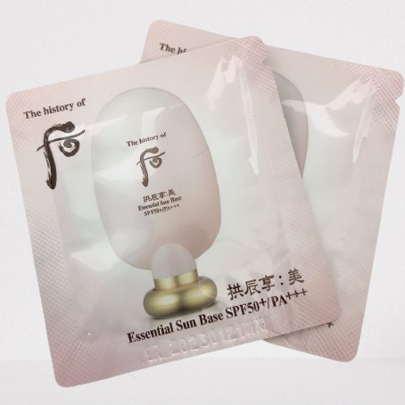 Gói Kem lót trang điểm, chống nắng Whoo Essential Sun Base SPF50+/PA+++ 1ml | BigBuy360 - bigbuy360.vn