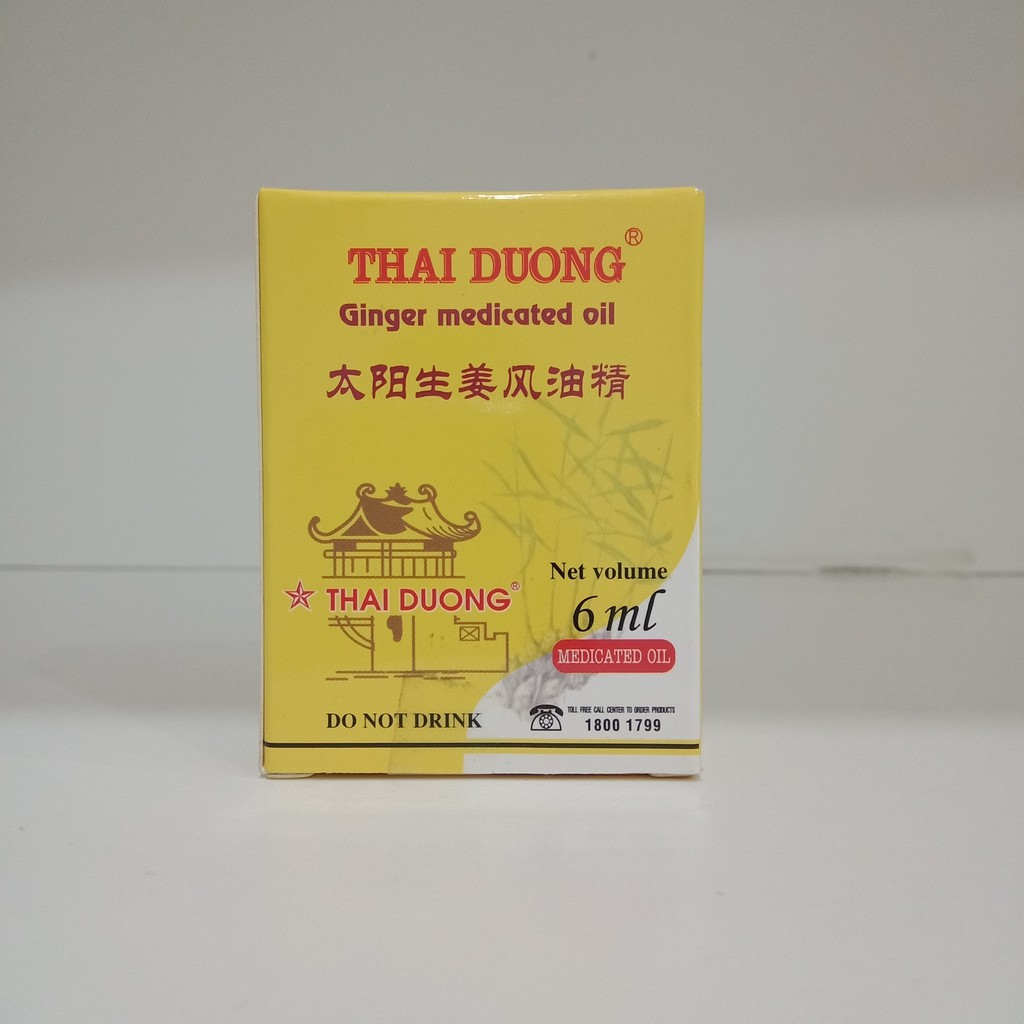 Dầu gừng Thái Dương 6ml