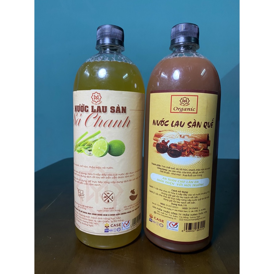 Nước lau sàn Thảo Mộc Sả Chanh nguyên chất 100% - MỘC YẾN HƯƠNG