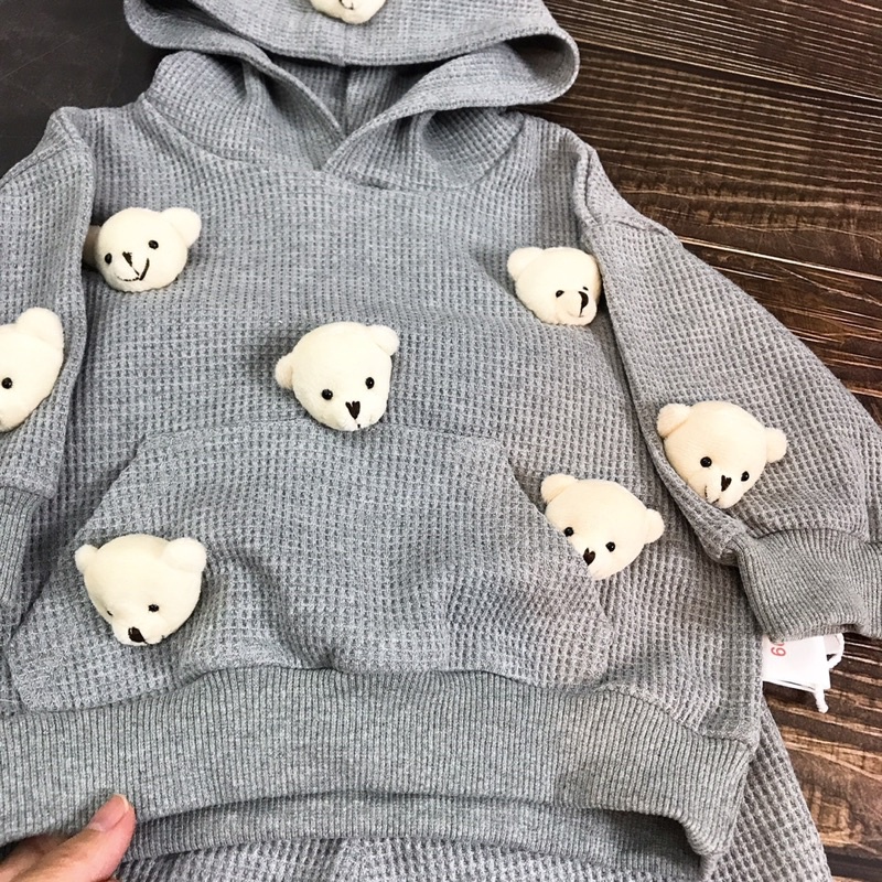 Bộ len Gấu cho bé