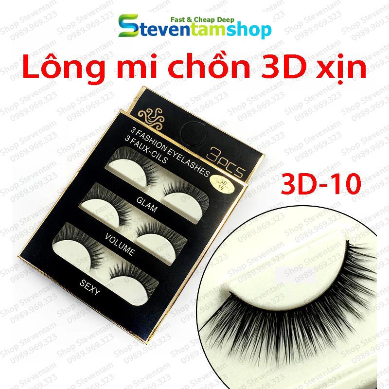 Lông mi chồn 3D số 10 (Cam kết hàng loại 1)