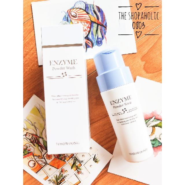 Bột rửa mặt Enzyme Tosowoong