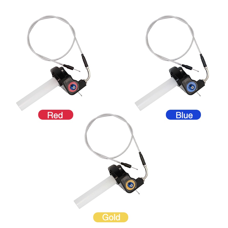 Tay Lái Xe Máy 7 / 8 "Kèm Dây Cáp Cho Dirt Pit Bike