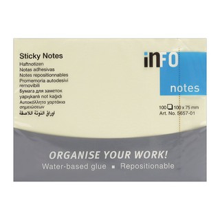 Giấy ghi chú - giấy note Info Note cỡ 3x4