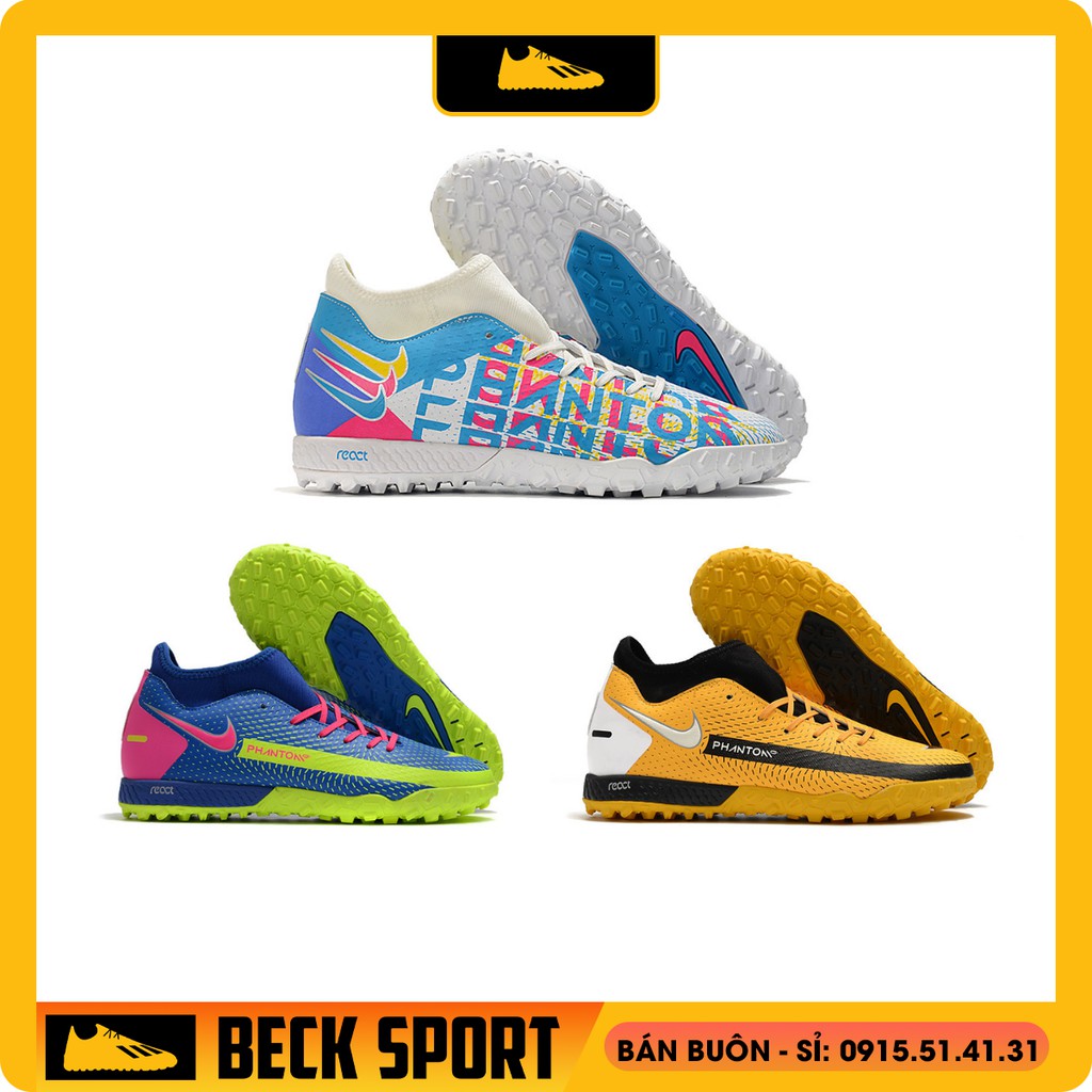 Giày Bóng Đá Phantom GT Academy Cổ Cao TF Nhiều Màu