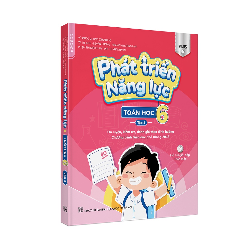 Sách - Combo 2 cuốn: Phát Triển Năng Lực - Khoa Học Tự Nhiên + TOÁN 6 - plus tập 1