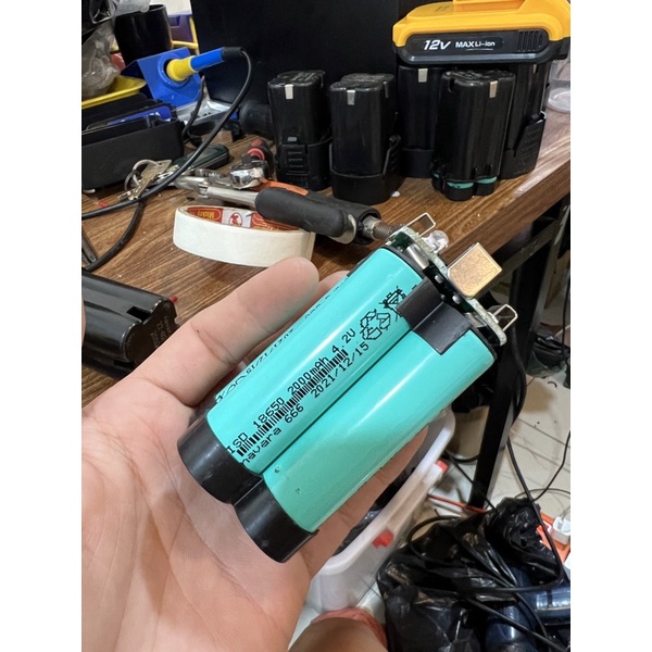 Pin máy khoan 12V 3S dung lượng cao hàng chính hãng bảo hành 6 tháng