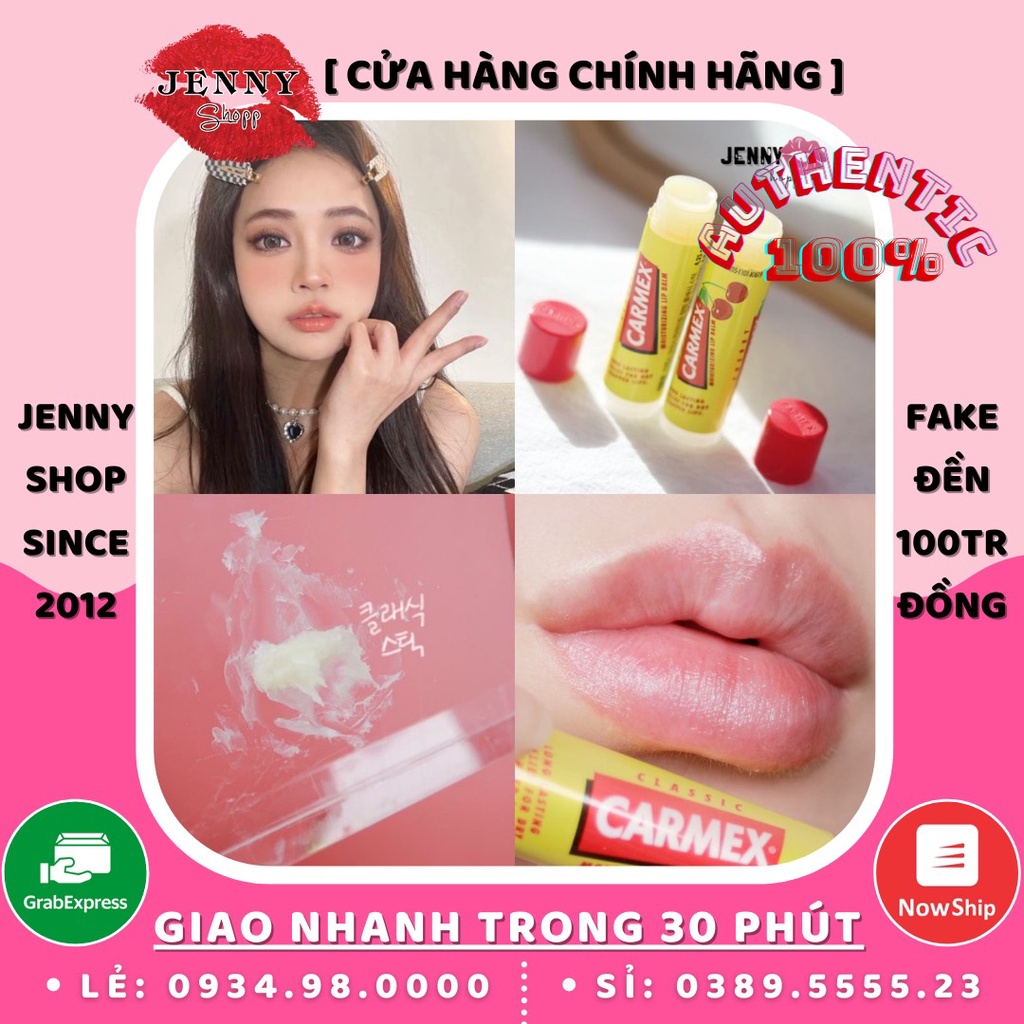 Son Dưỡng Môi Carmex Medicated Classic Lip Balm