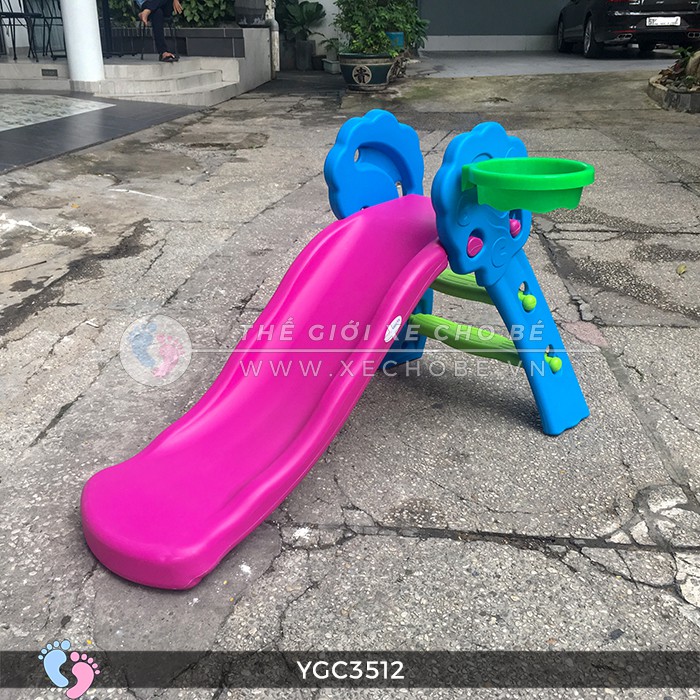 Cầu trượt bóng rổ BABY PLAZA YGC3512