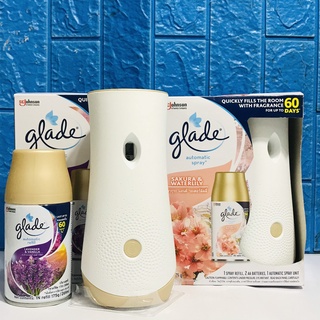 [CÓ SẴN] Máy xịt thơm phòng tự động Glade 3in1 (kèm clip hướng dẫn sử dụng)