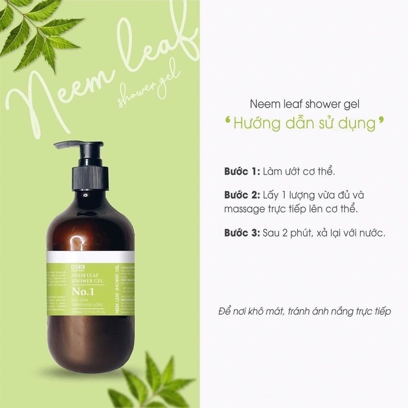 Sữa tắm viêm nang lông(500ml) | BigBuy360 - bigbuy360.vn