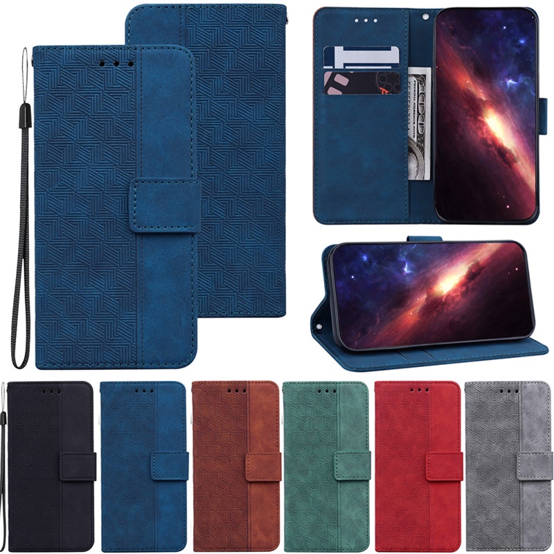 Bao Da Pu Nắp Gập Kiểu Ví Kèm Ngăn Đựng Thẻ Cho Samsung Galaxy S21 FE 5G S22 Plus Note 20 Ultra S22 Ultra Note 10 Lite S22+