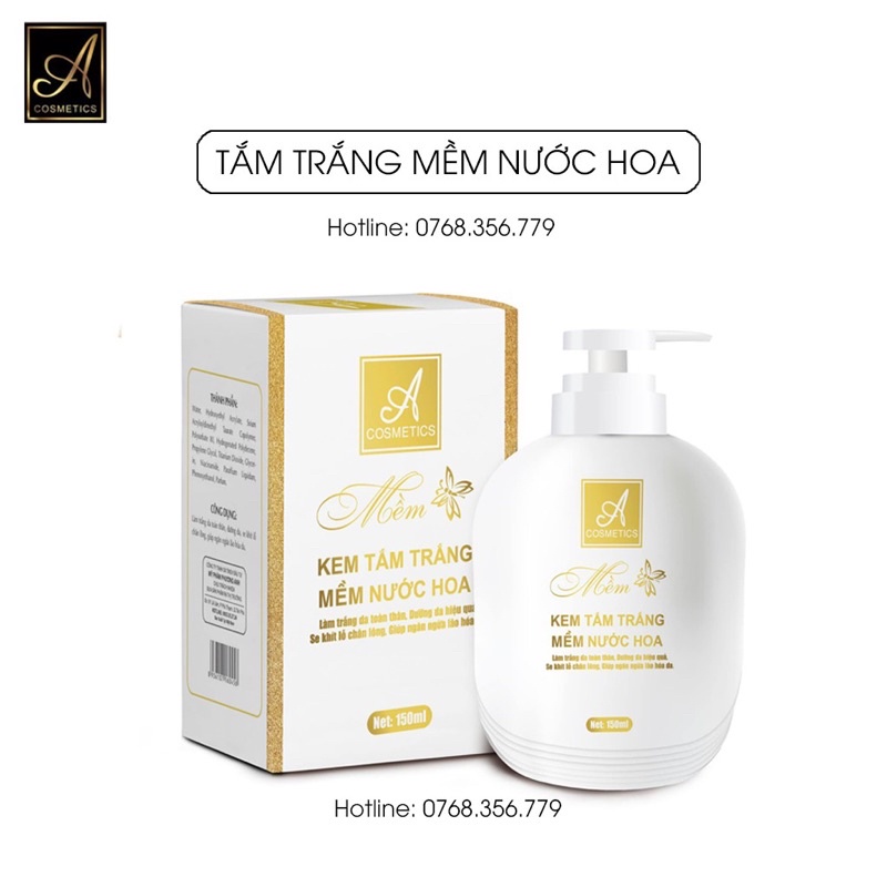 Tắm trắng mềm nước hoa A Phương Anh