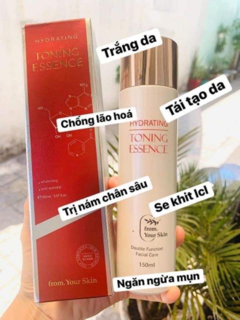 TONER TRẮNG DA GIẢM NÁM HYDRATING TONING ESSENCE