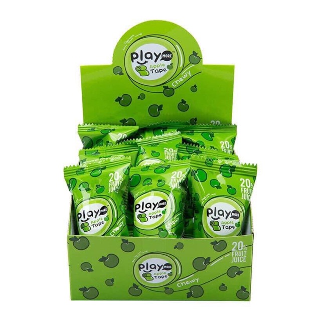 KẸO CUỘN PLAY MORE ĐỦ VỊ 21g