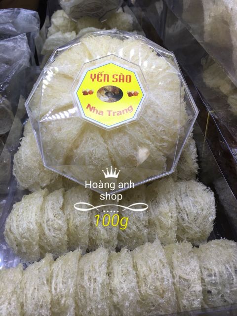 Yến sào nha trang- yến tinh chế tổ loại 1 50g&100g