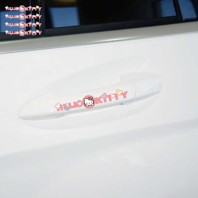 Sticker Hello Kitty Dán Trang Trí Xe Hơi