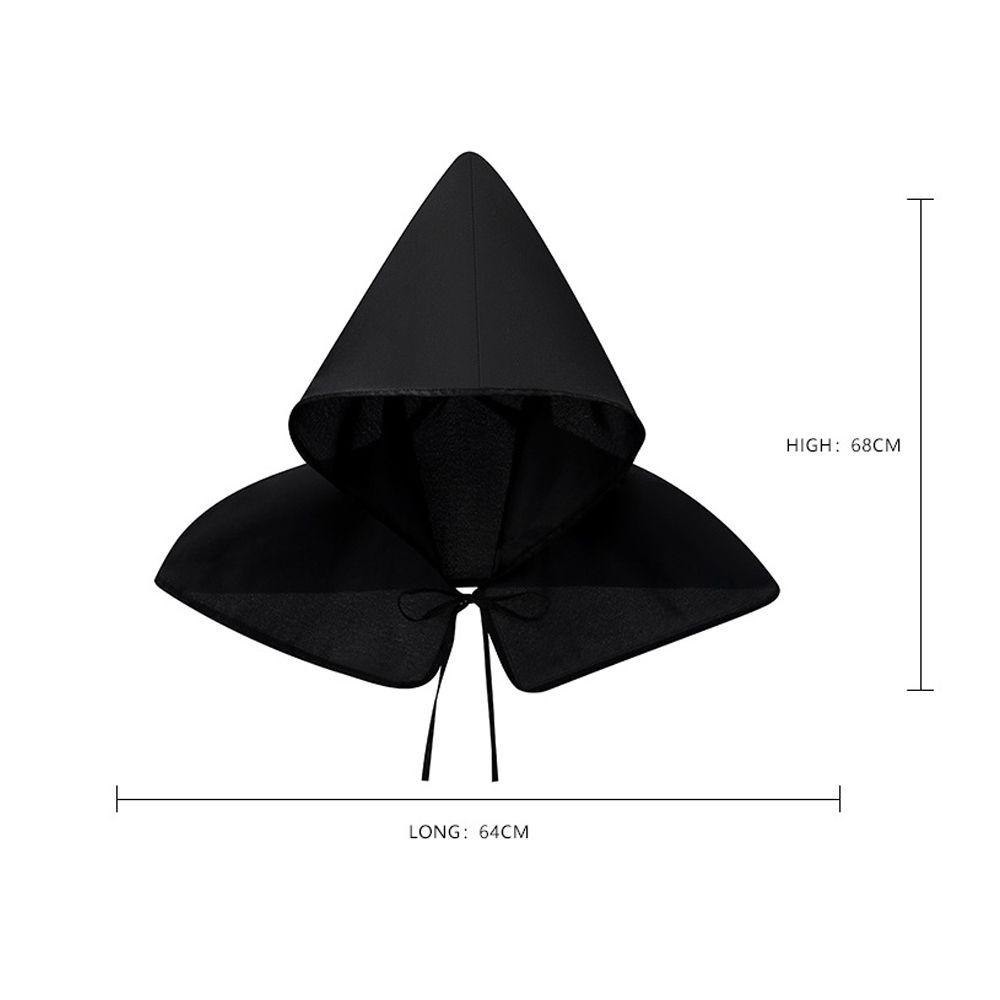 Áo Choàng Màu Đen Hóa Trang Sát Thủ Phong Cách Gothic Cho Nam Và Nữ