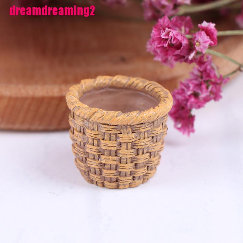 1 Giỏ Mini Trang Trí Nhà Cửa Tỉ Lệ 1: