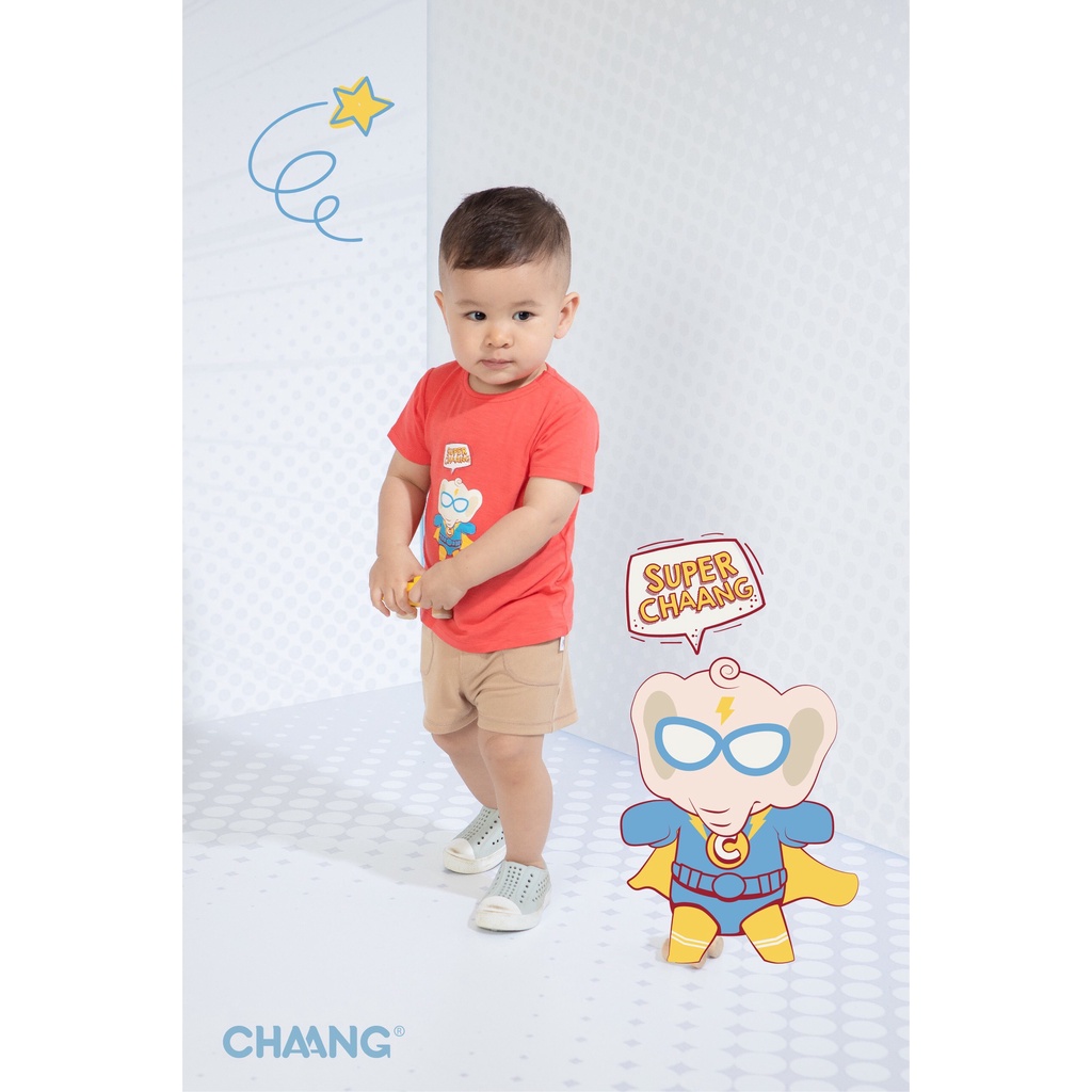 Chaang áo phông bé trai, áo phông cotton cho bé mặc mùa hè Hero SS2021