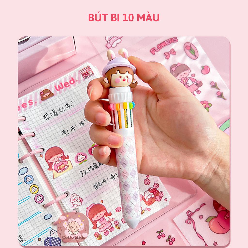 Bộ Quà Tặng Sticker Dán Trang Trí Sổ Tay Cô Gái Dễ Thương, Set Washi Tape Sticker Cute Làm Quà Tặng Sinh Nhật