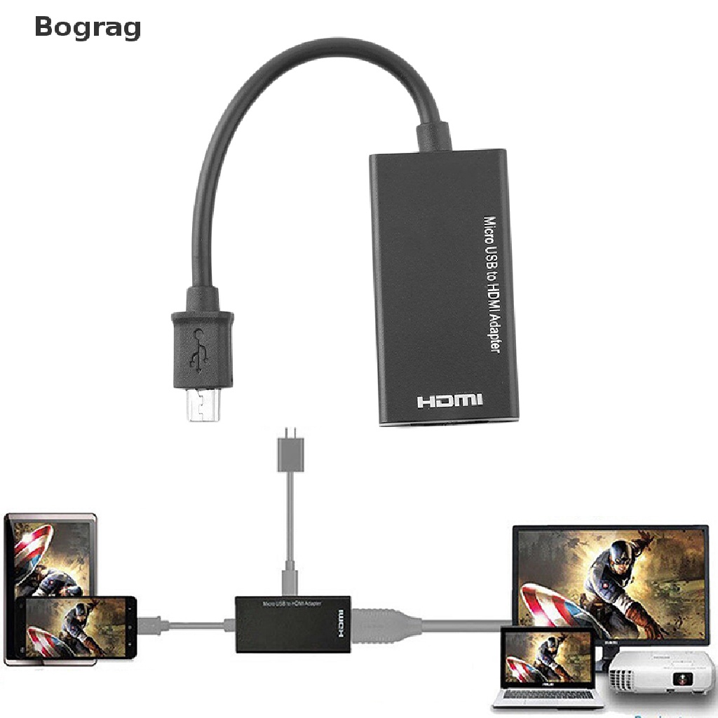Cáp chuyển đổi Micro USB 2.0 sang HDMI HDTV TV HD cho điện thoại Samsung LG S7 VN579