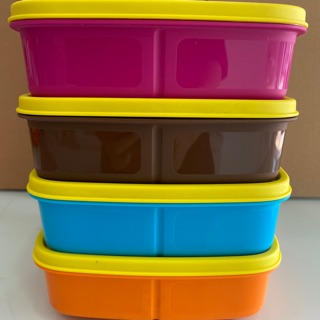 Hộp cơm màu sắc 500ml tupperware indonesia