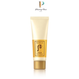 Sữa Rửa Mặt Dưỡng Ẩm Whoo 40ml Facial Cleansing Foam Dùng Cho Da Khô Và Dầu Mụn
