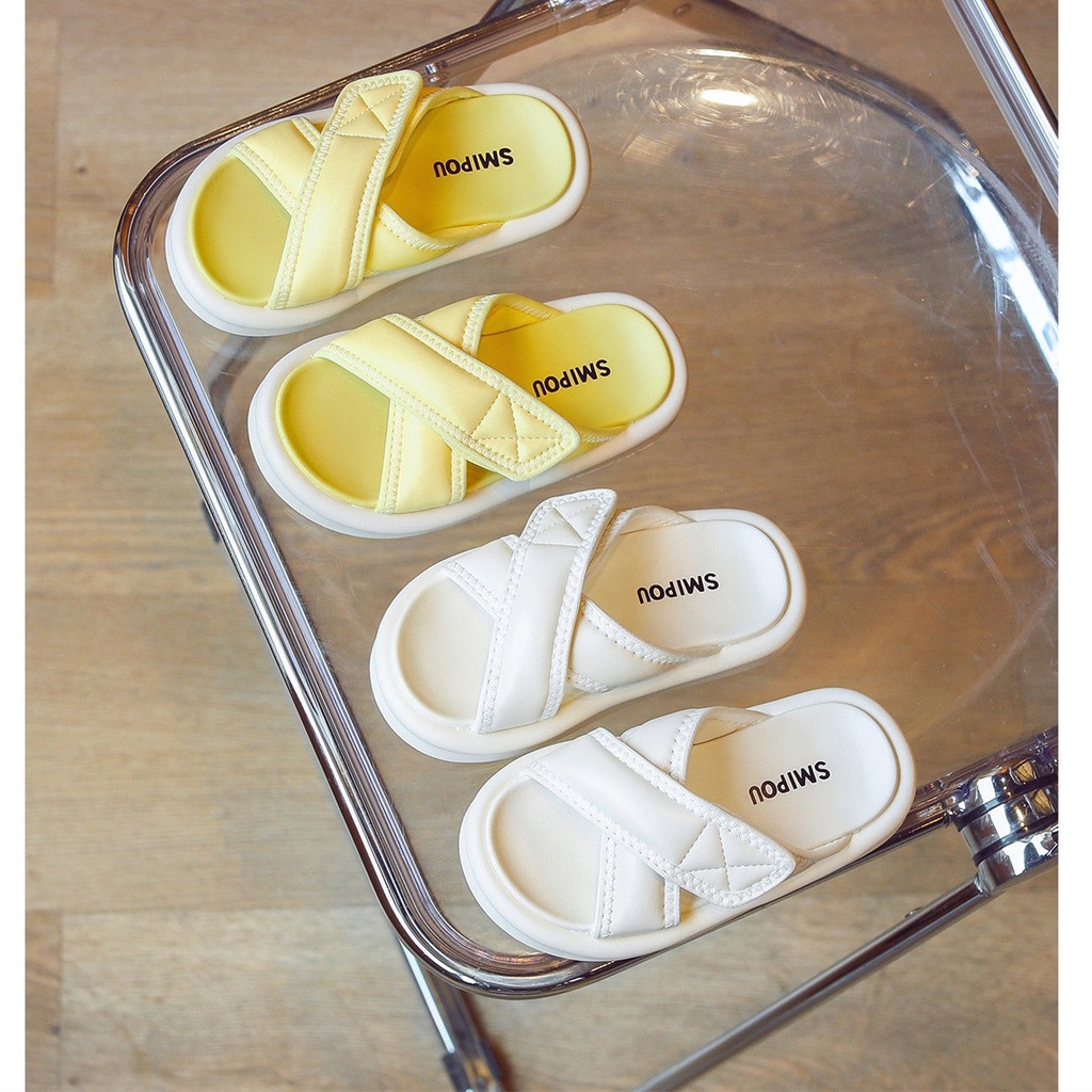 Dép Đế Mềm Chống Trượt Thoải Mái Mùa Hè Cho Bé Trai Gái