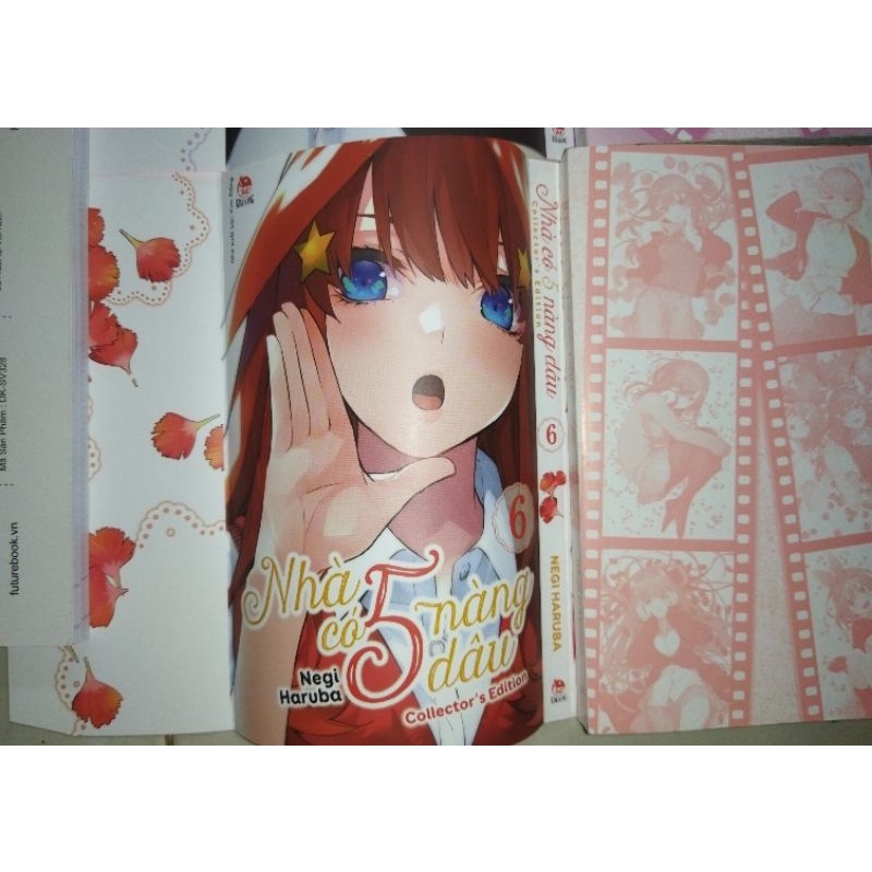 Nhà có 5 nàng dâu bìa 2 mặt 2,3,4,5,6 5nd,gotoubun