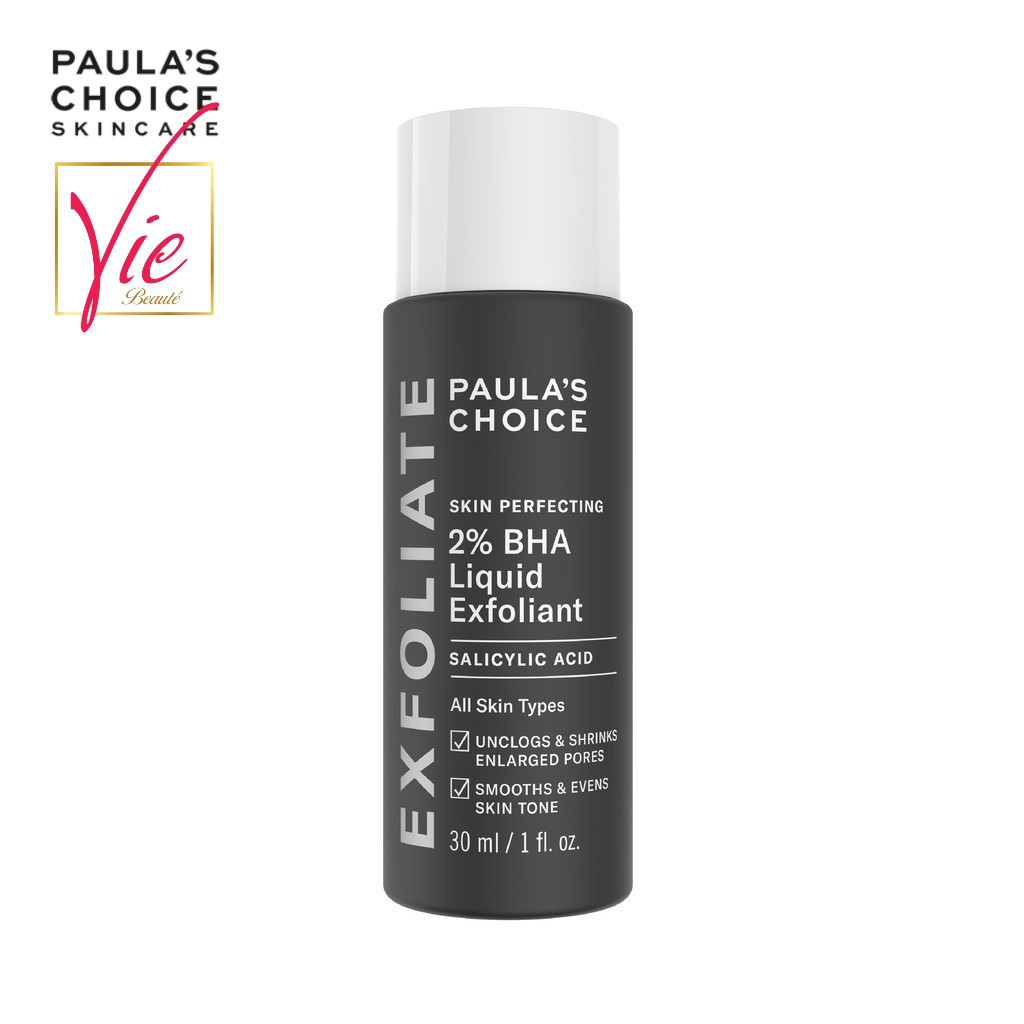 Paula's Choice BHA 2% - Tẩy tế bào chết Paulas Choice 2% BHA Skin Perfecting Liquid 30ml