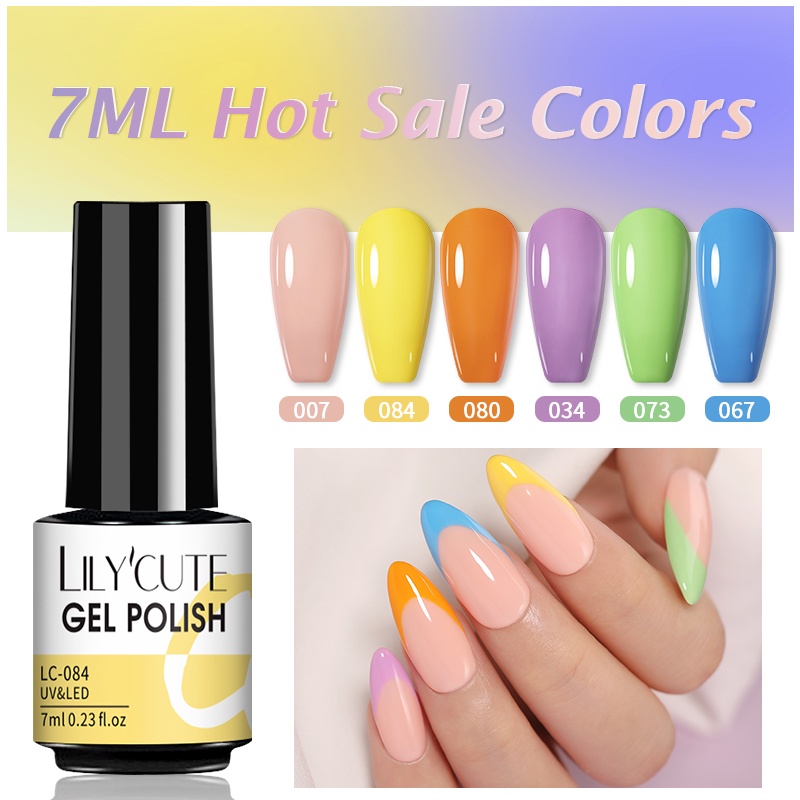 Gel sơn móng tay BORN PRETTY màu sắc sành điệu 7ml