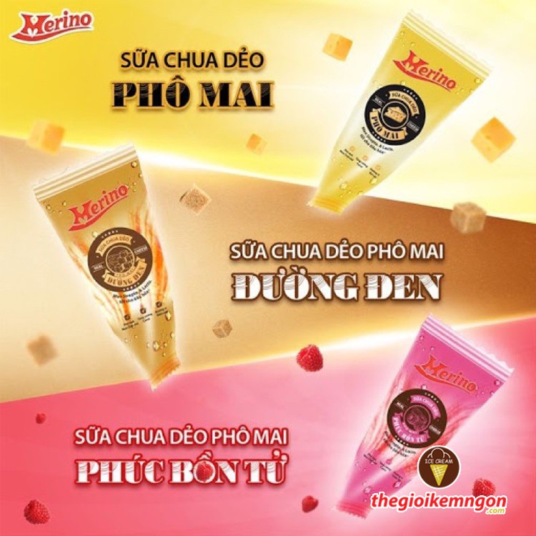 [KEM NGON] Sữa chua dẻo phô mai Merino 40g