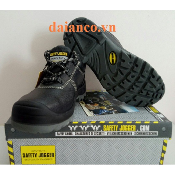 Giày bảo hộ lao động Safety Jogger Bestrun S3 -tặng kèm bó chân Hàn Quốc - hình thật