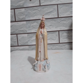 Mẹ Fatima 17cm gốm sứ
