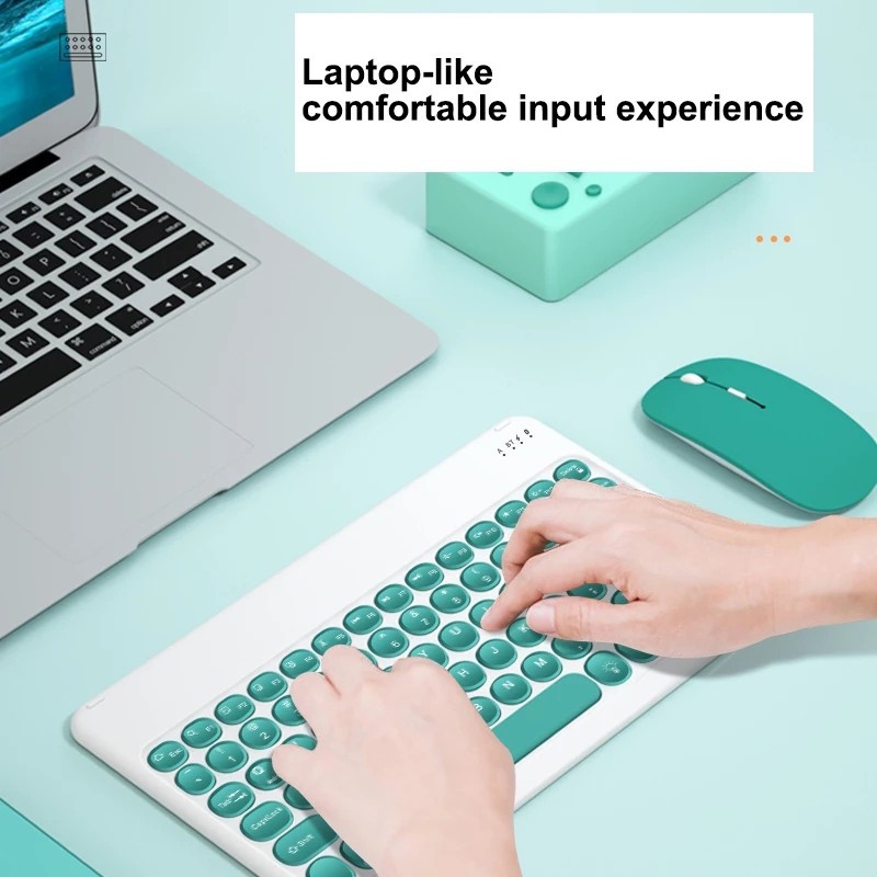 Bao da NIXXOS với bàn phím không dây thích hợp cho iPad 10 10.2&quot; 7/8/9 10.9&quot; Air4/5 Pro 11inch 2022 2021 2020