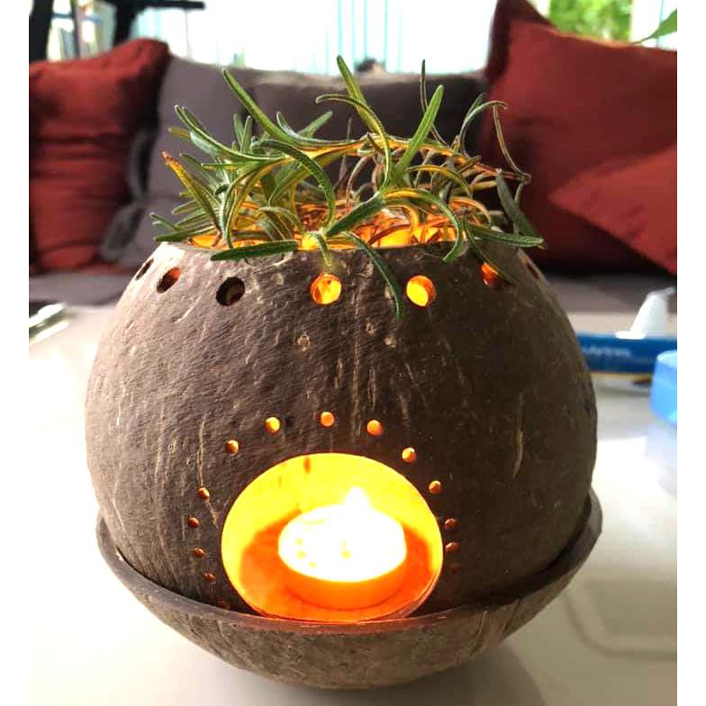 Đèn xông hương tinh dầu, trái cây tự nhiên - Yescoco Xưởng SX - ST02A