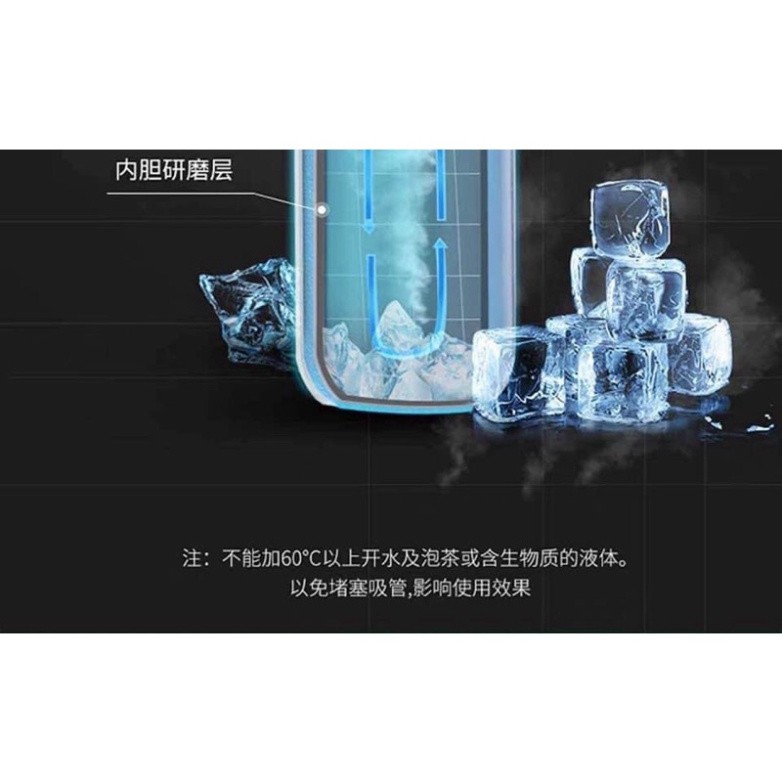 Bình Nước Phun Sương Giữ Đá Lạnh 2in1 SOCOOL -ALZS | BigBuy360 - bigbuy360.vn