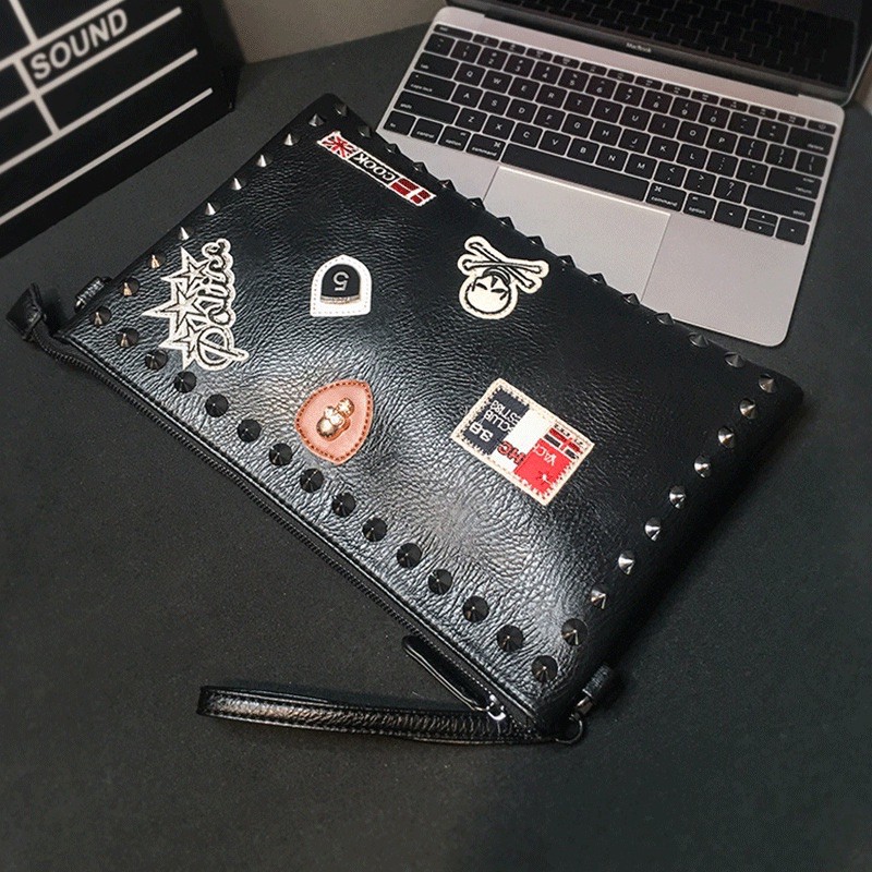 VÍ CẦM TAY STICKER CHẤT DA CAO CẤP