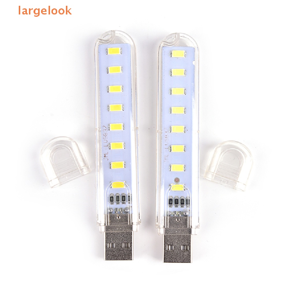 Đèn LED USB Mini 8 Bóng Di Động Tiện Dụng Cho PC / Laptop