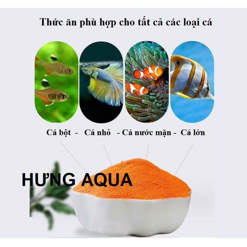 Thức ăn cho cá cảnh Artemia sấy khô, cám Thái 3/5 5/8 dinh dưỡng cao đóng hộp 50G (hàng chuẩn)