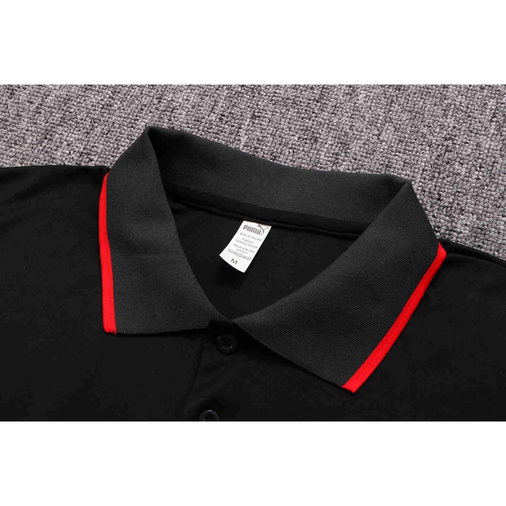 Áo Thun POLO In Chữ AC Milan Size 22-23 Thời Trang Cho Nam