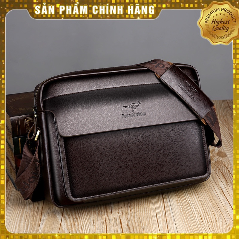 Cặp đeo vai ngang thời trang cao cấp chuẩn FORM mẫu P05, Cặp xách công sở thời thượng cho phái mạnh