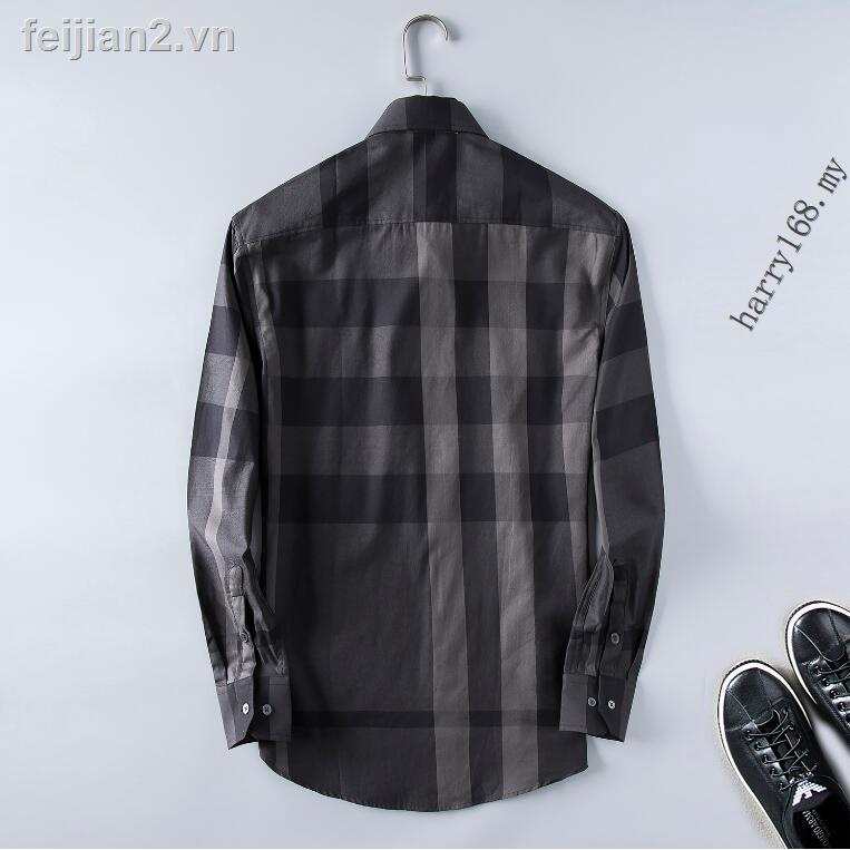 Burberry Áo Sơ Mi cotton Dài Tay Size S-XXXL M390