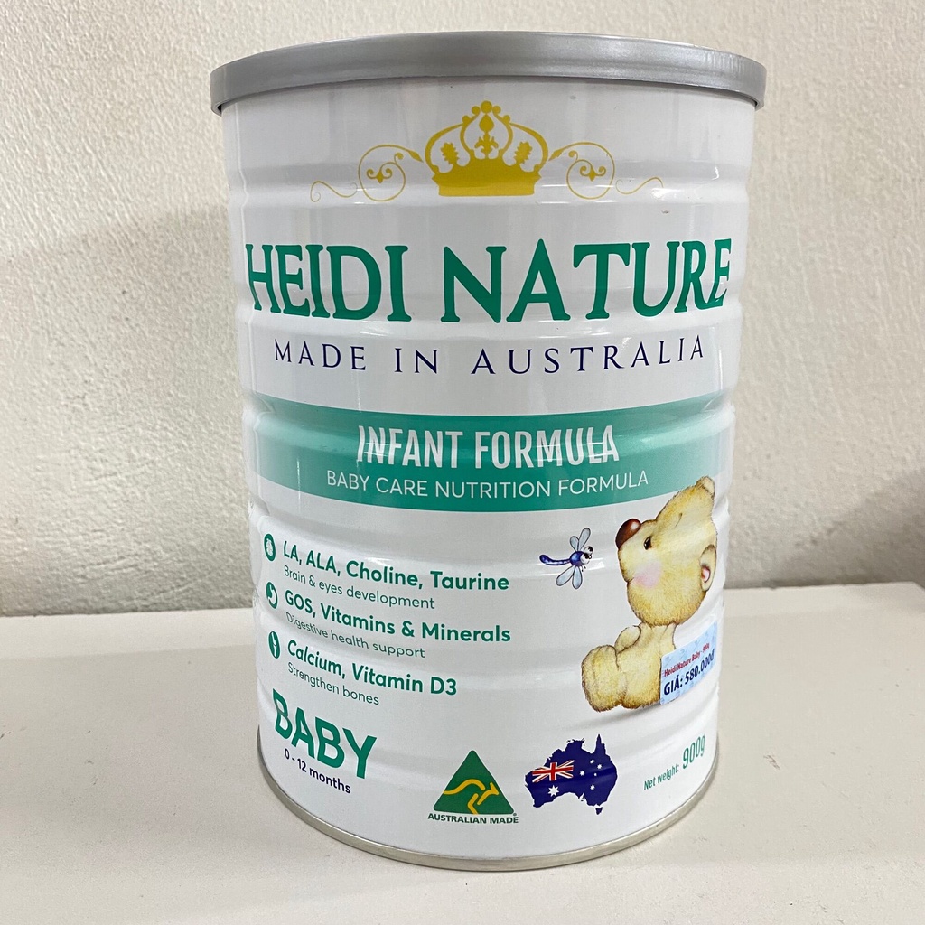 ữa bột Heidi Nature Baby 900g (Date mới nhất)